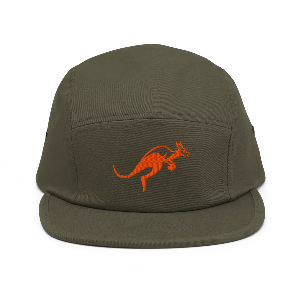 Joei | Embroidered Kangaroo | Five Panel Cap
